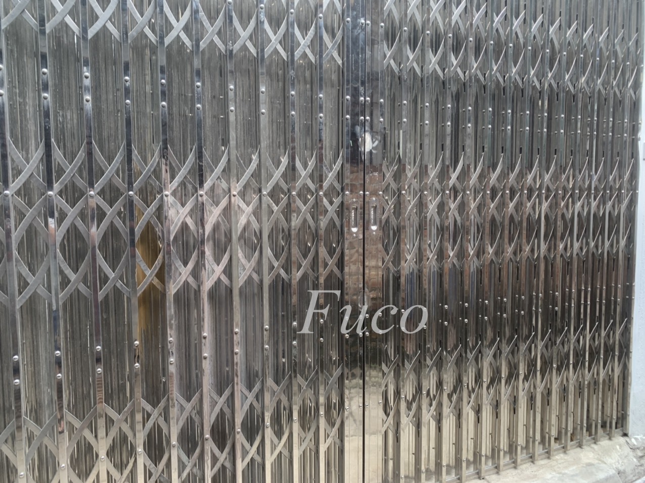 Cửa xếp, cửa kéo inox 304 tại Khánh Hòa