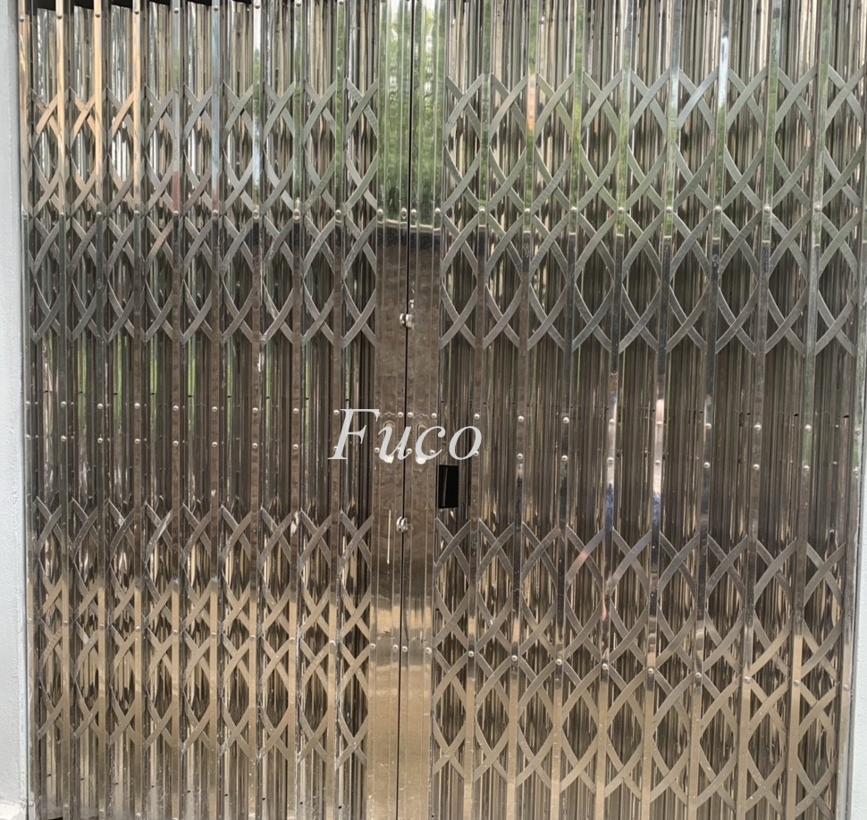 Báo giá cửa xếp inox tại hà nội, Giá cửa INOX