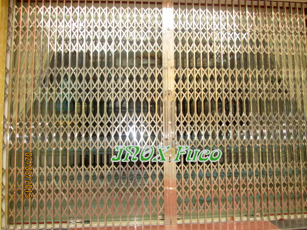 Báo Giá Cửa Kéo Inox 304 Không Lá