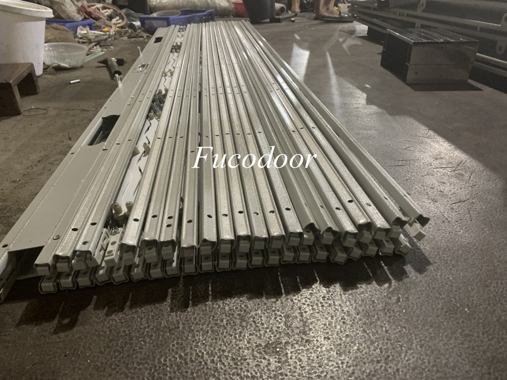 Cửa sắt xếp kéo sơn tĩnh điện