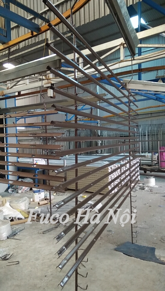 Giá cửa xếp U Đúc
