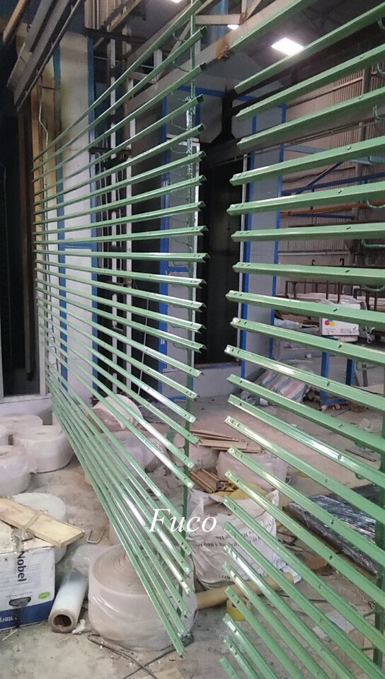 Giá cửa xếp U Đúc