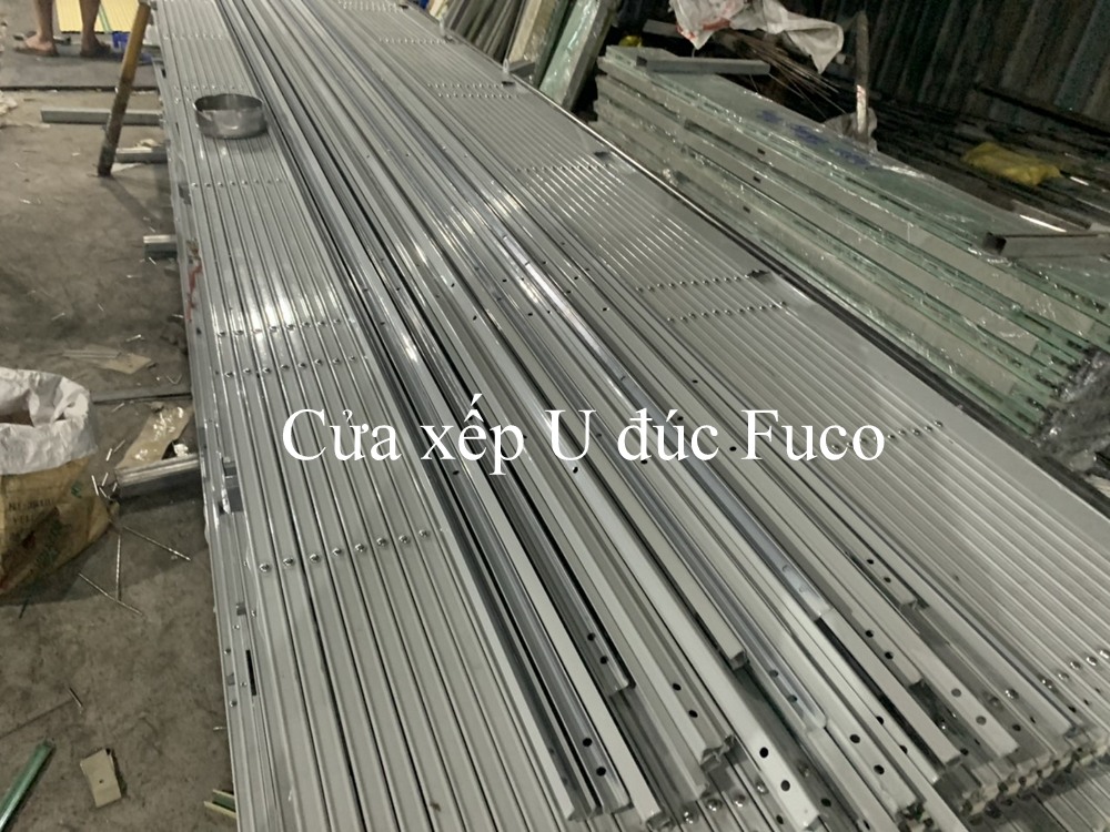 Giá cửa xếp u đúc