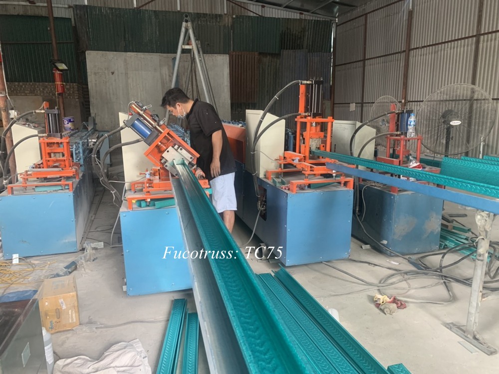 Xà gồ, cầu phong thanh kèo nhẹ TC75
