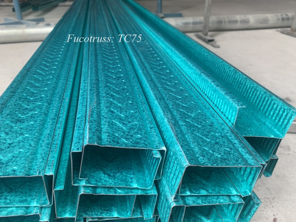 Xà gồ, cầu phong thanh kèo nhẹ TC75
