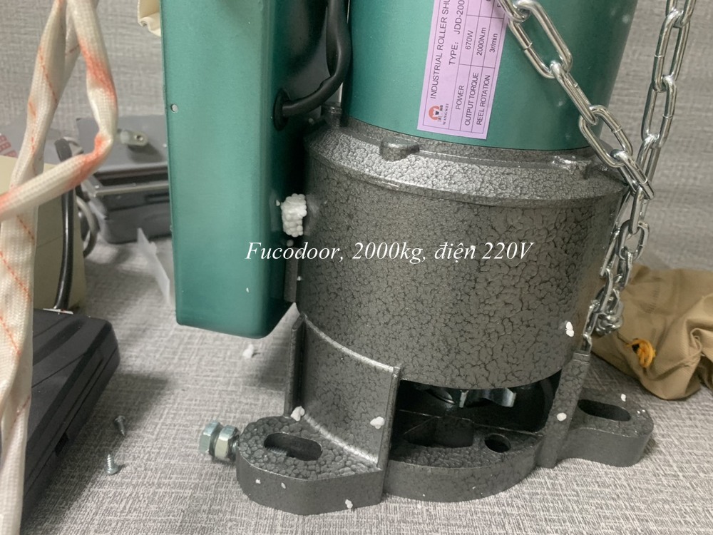 motor cửa cuốn công suất lớn 2000kg