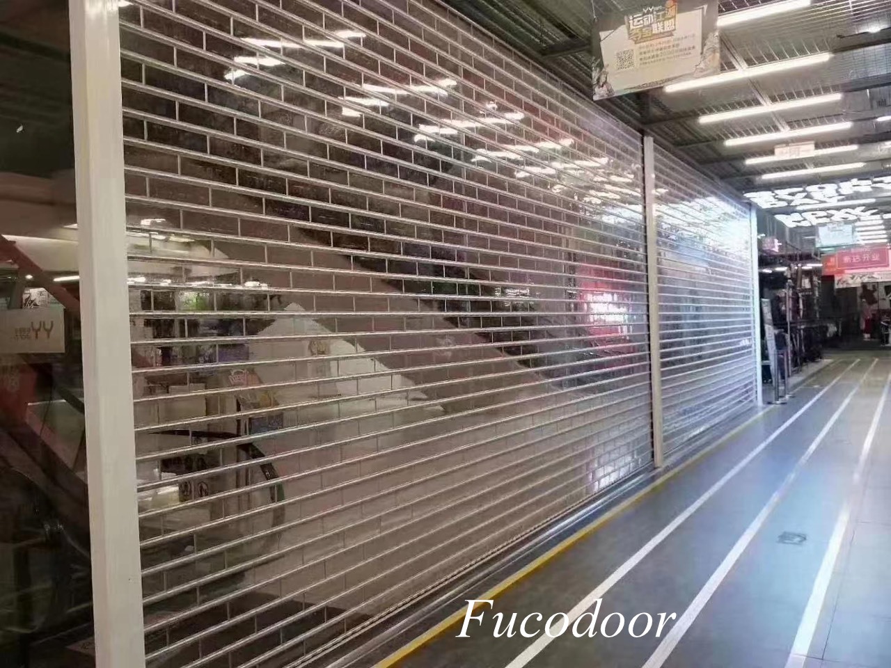 Cửa cuốn trong suốt Polycarbonate