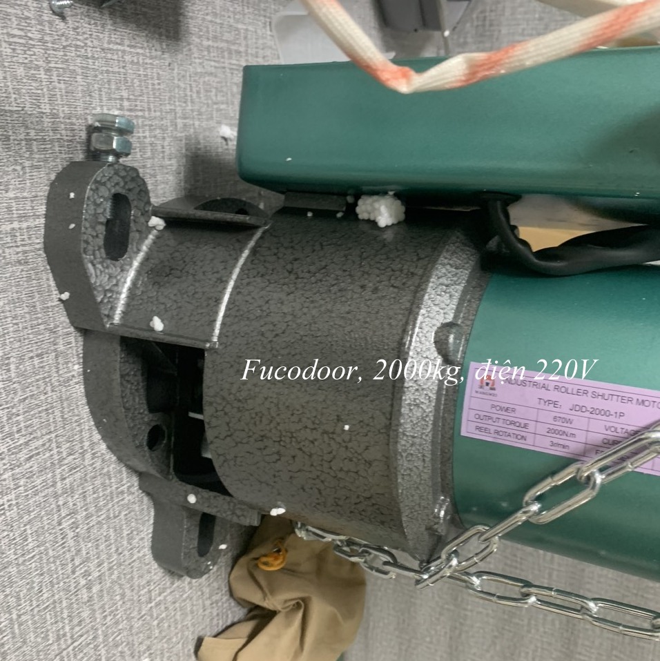 Báo giá Motor cửa cuốn, 2000kg, điện 1P, cao cấp