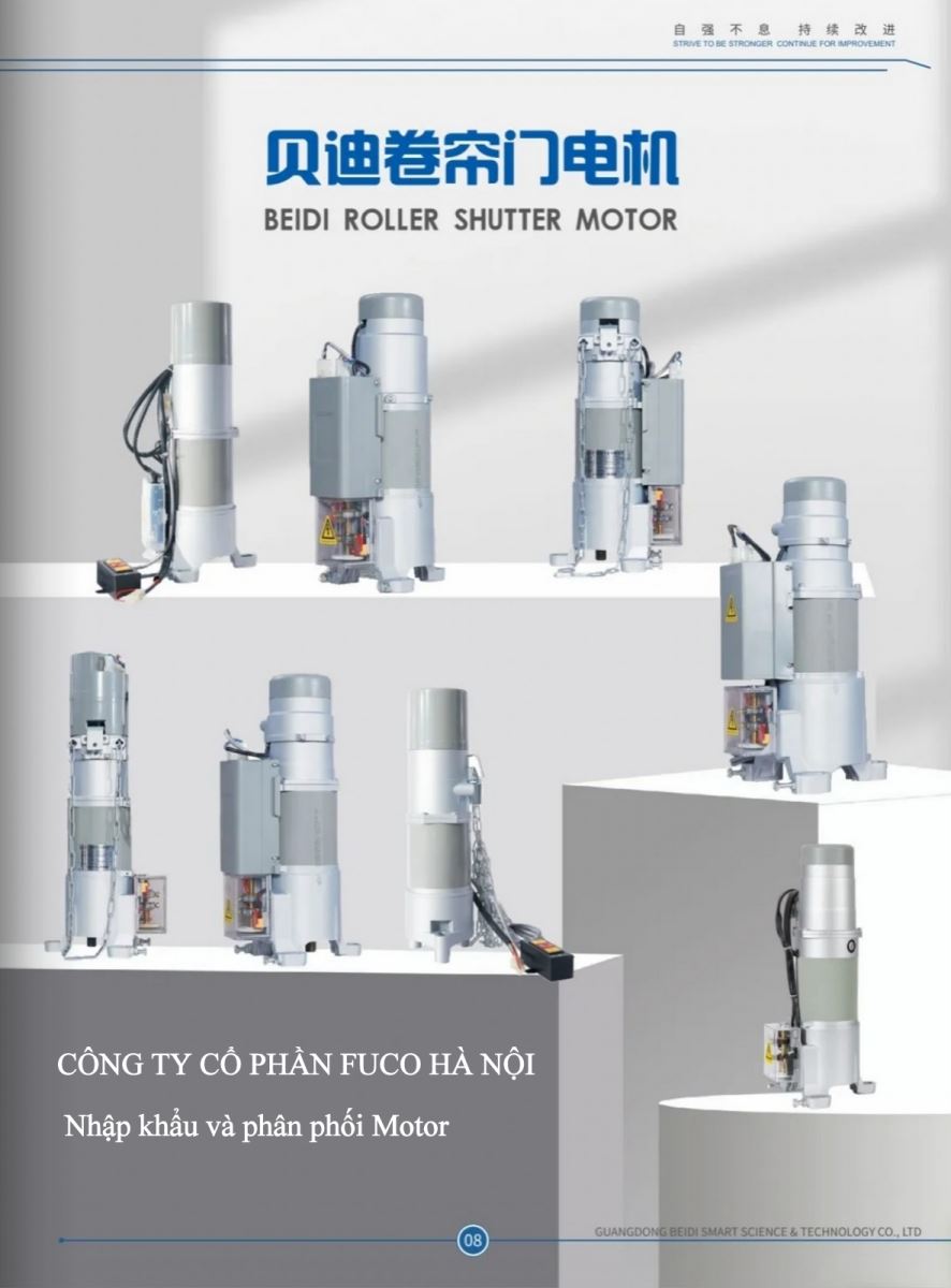 motor cửa cuốn YH Hồng Công, Fucodoor