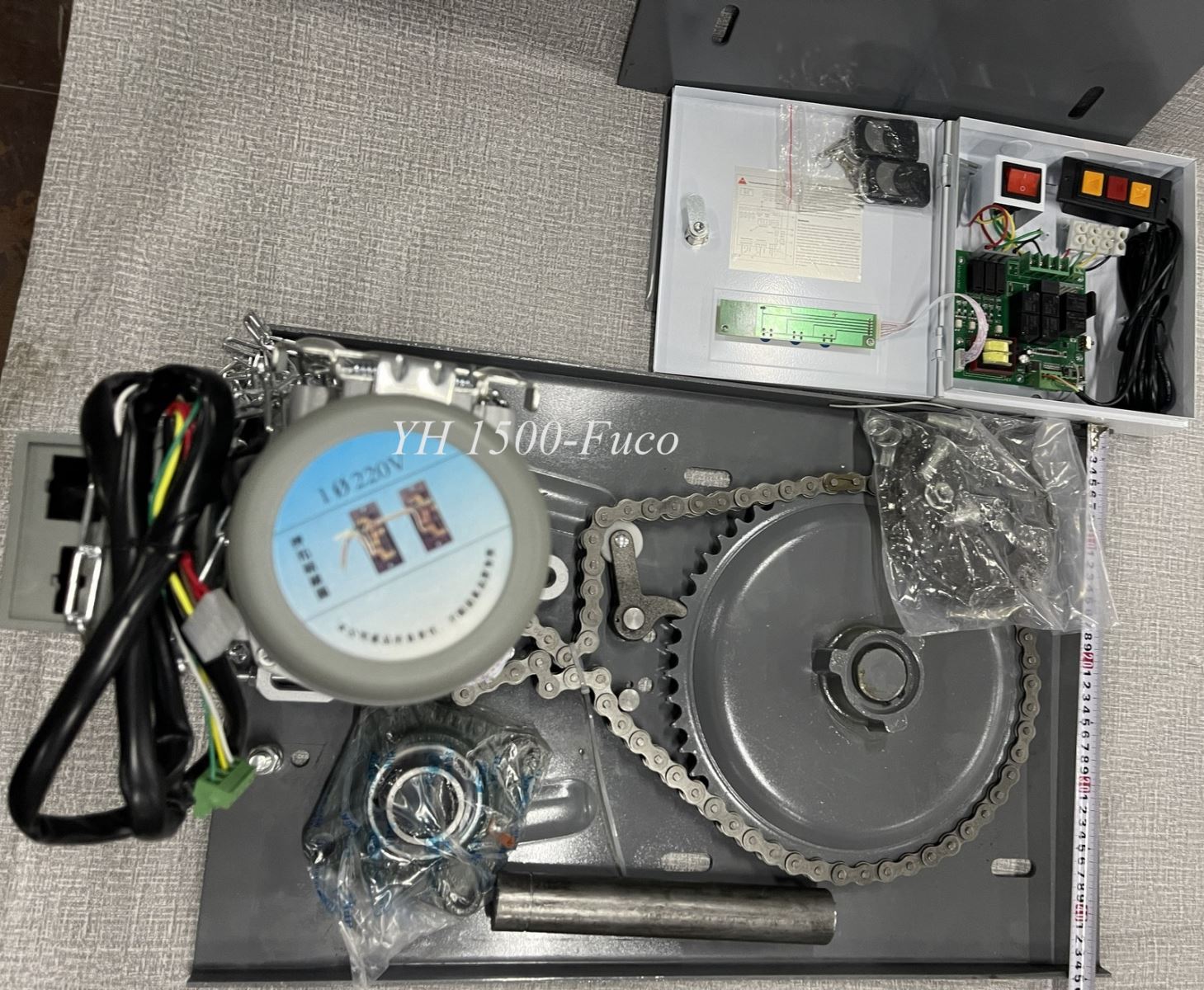 Nên dùng loại MOTOR cửa cuốn