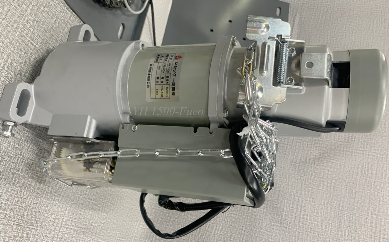 Nên dùng loại MOTOR cửa cuốn