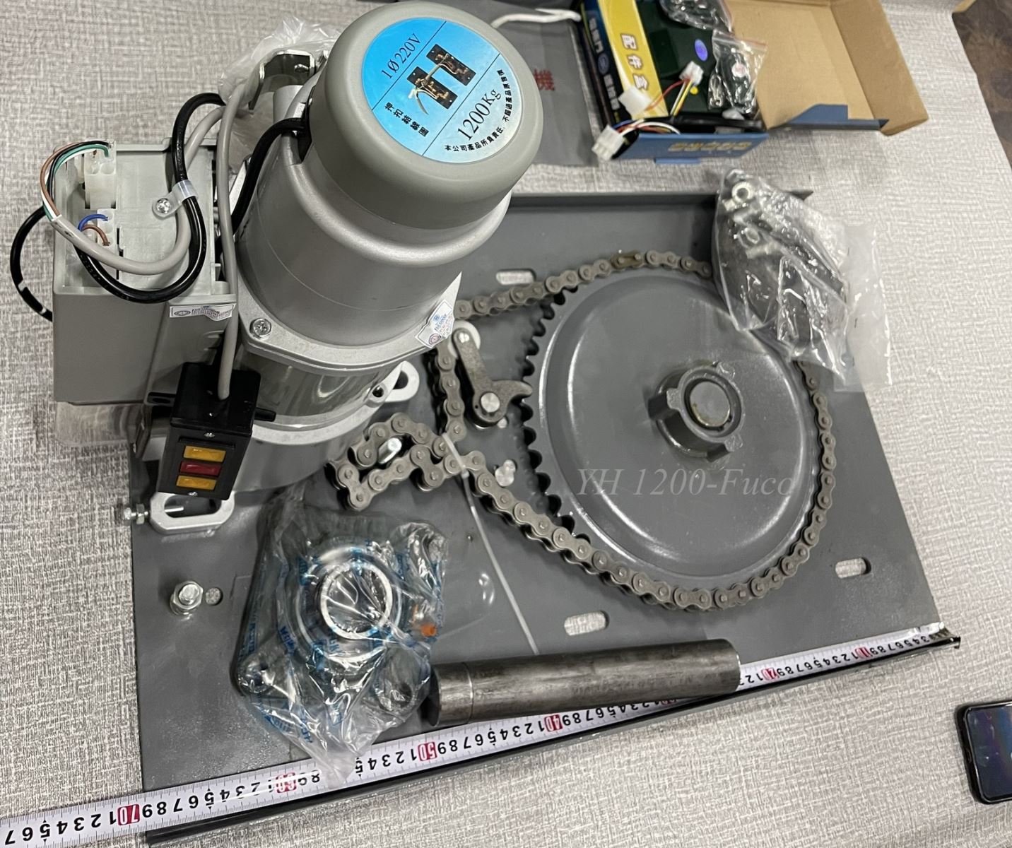 Báo giá Motor cửa cuốn YH nhập khẩu