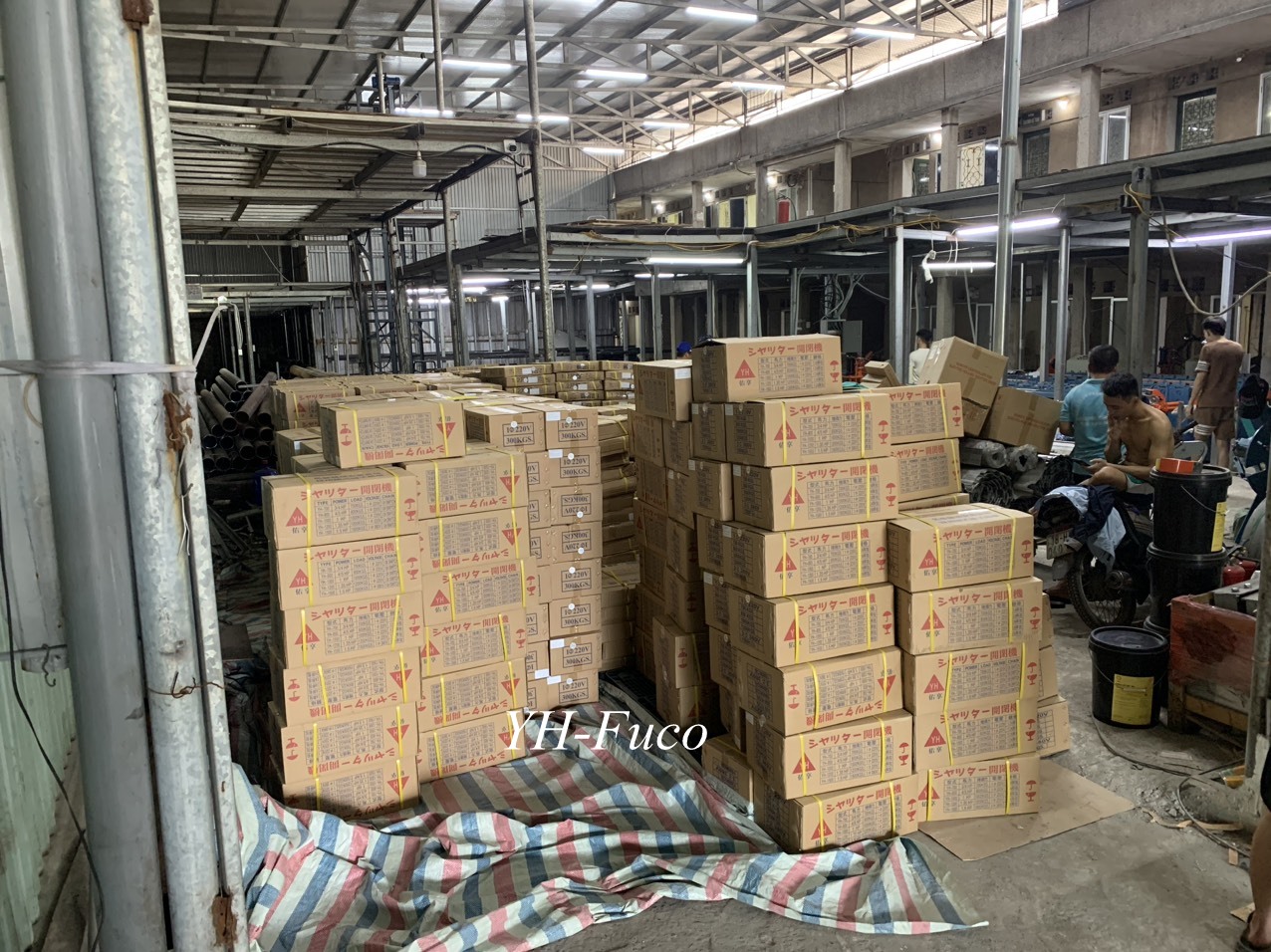 mô tơ yh nhập khẩu CO, CQ Fucodoor