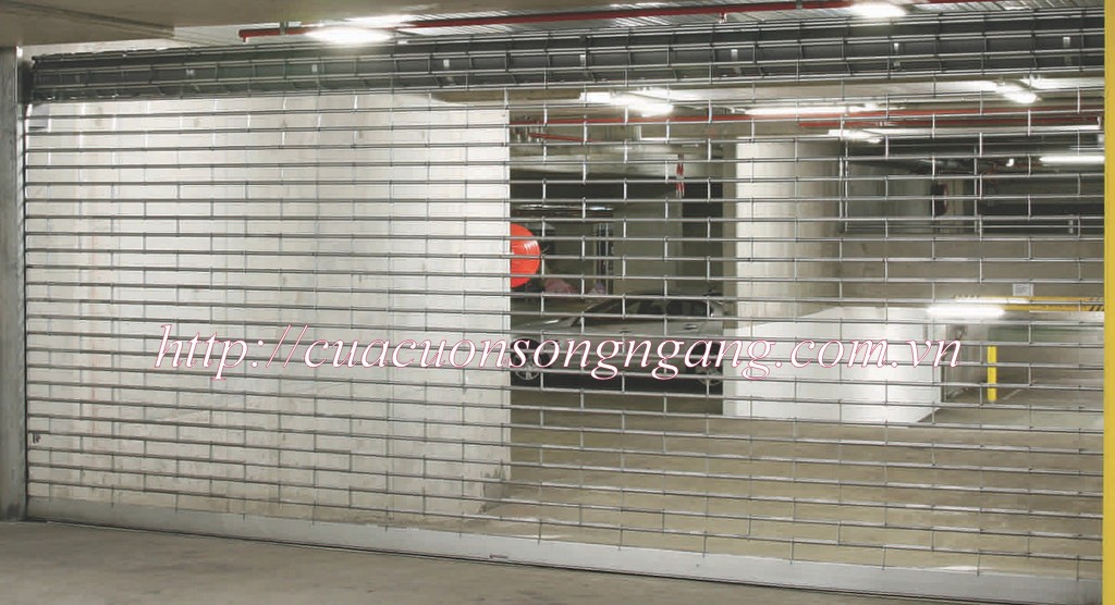 Cửa Cuốn Inox Song Ngang