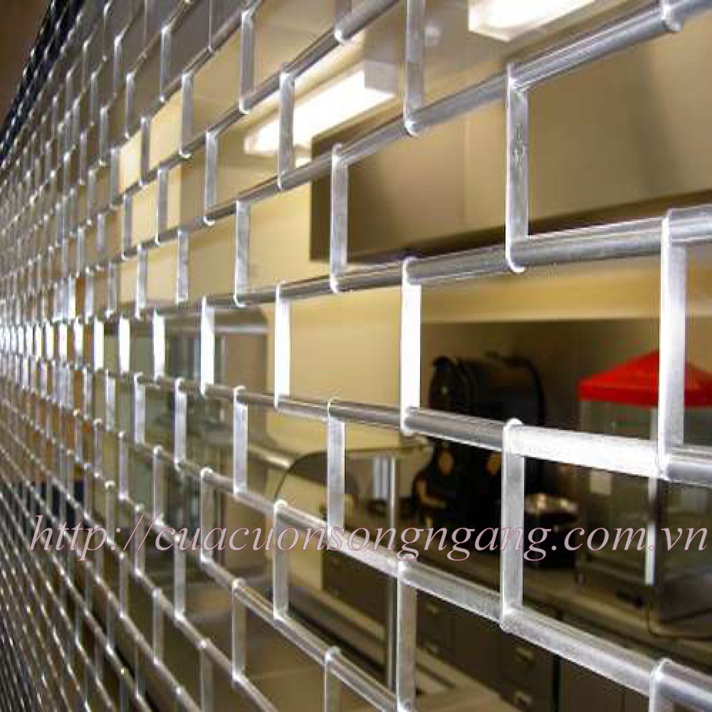 Cửa Cuốn Thép và INOX Song Ngang Ống Lồng Ống
