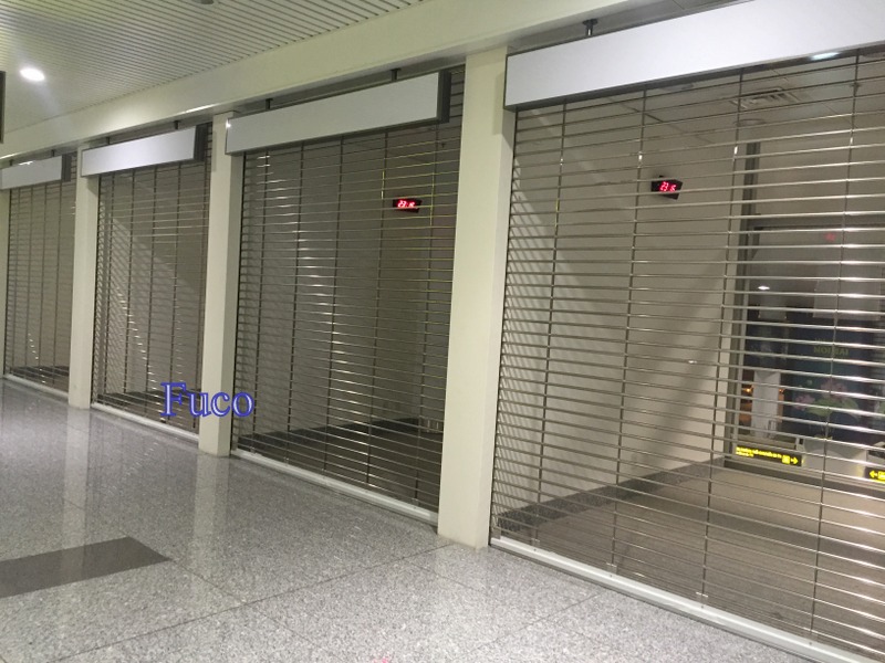 Cửa cuốn song ngang ống lồng INOX 304