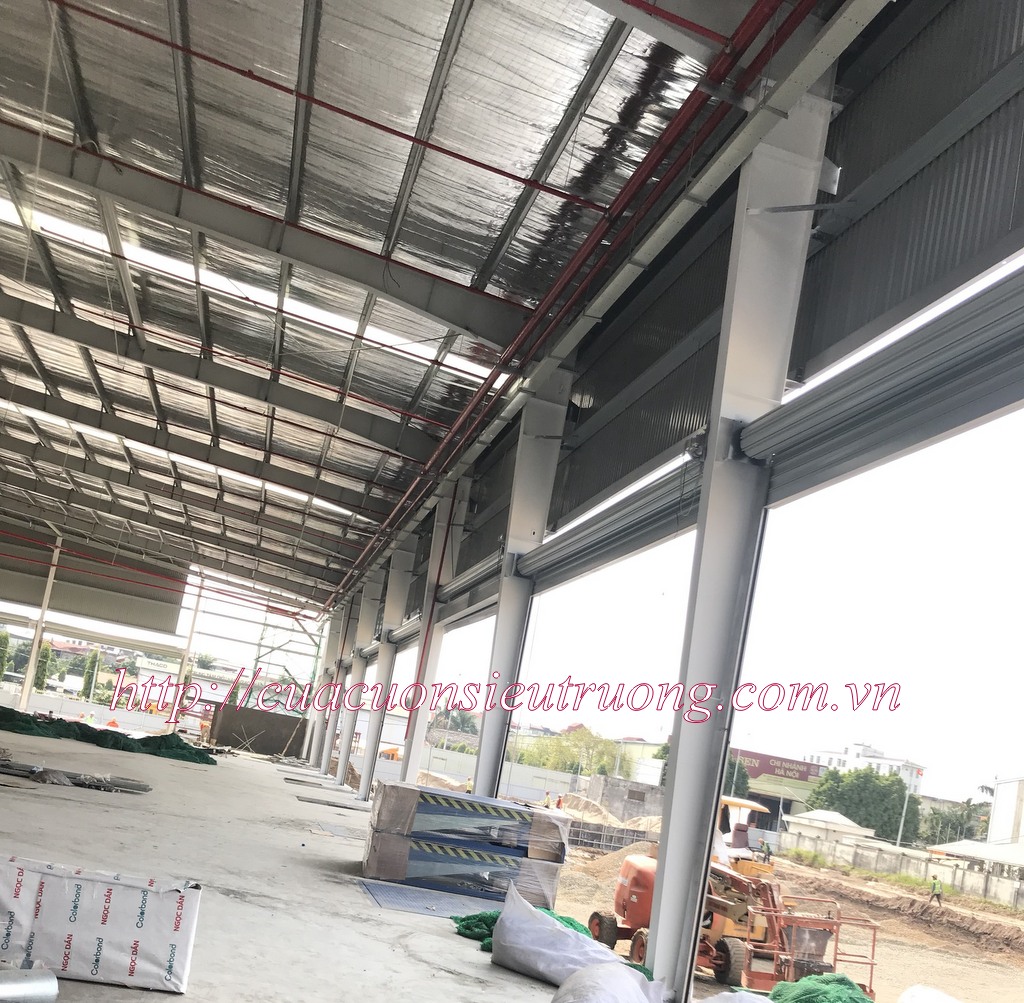 Cửa cuốn siêu trường thép fuco