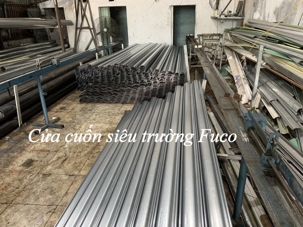 Cửa cuốn nhà xưởng, cửa cuốn siêu trường, cửa cuốn thép