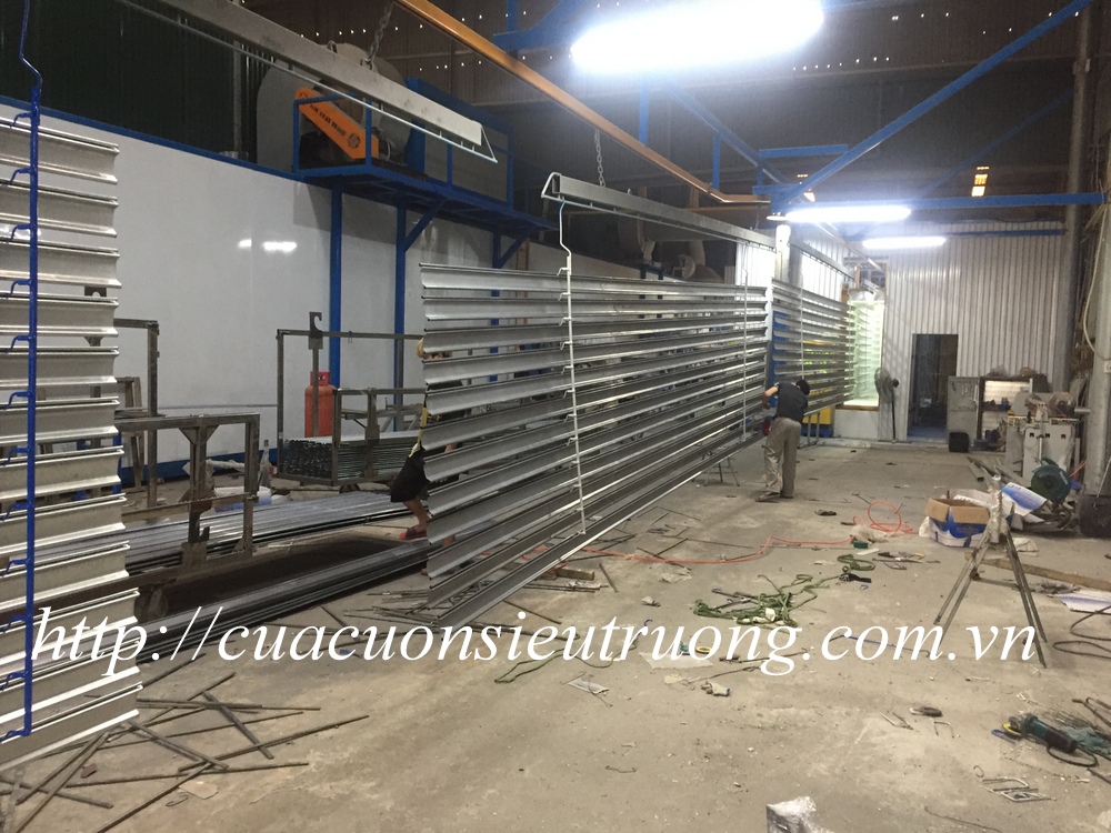 Cửa cuốn chống cháy 120 phút