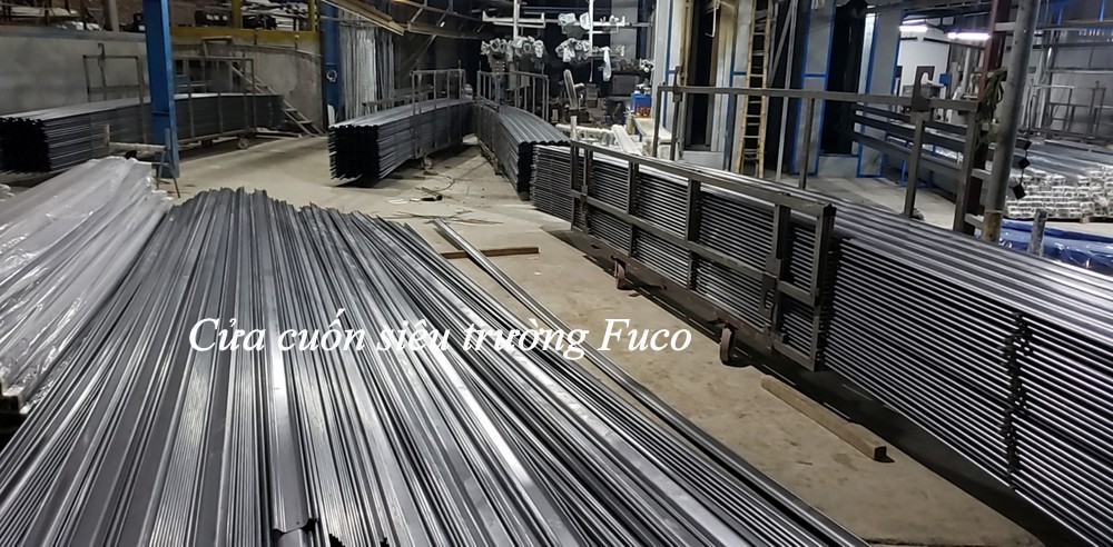 Cửa cuốn chống cháy thương hiệu Fuco