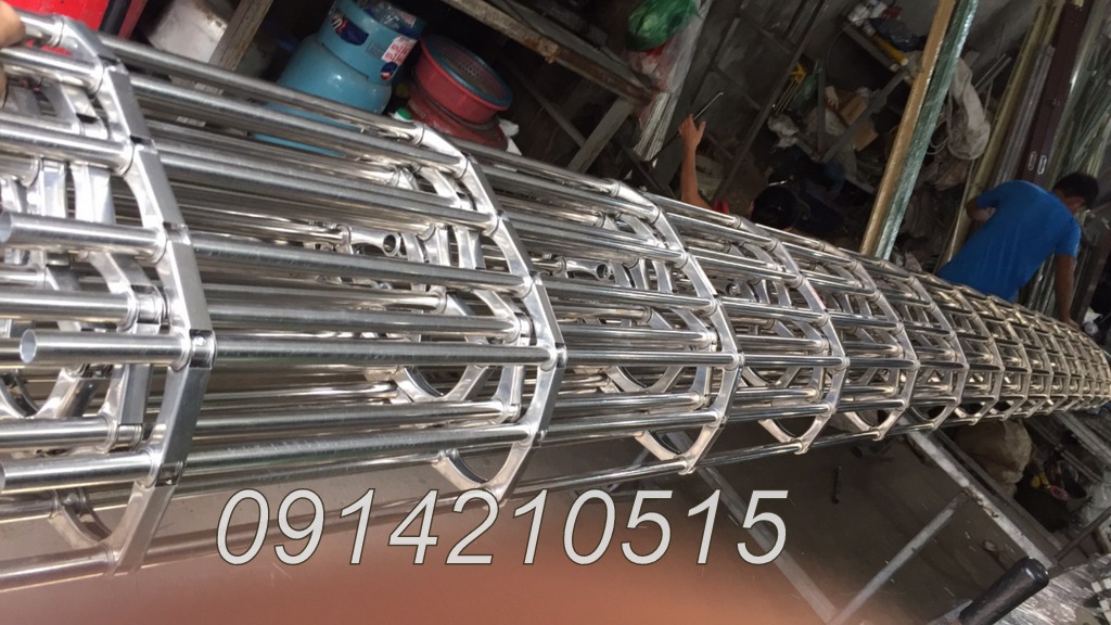 cửa cuốn song ngang inox