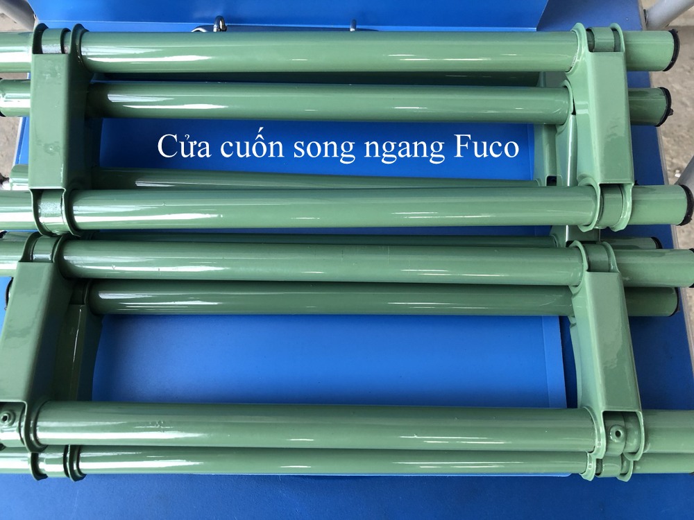 cửa cuốn song ngang sơn tĩnh điện