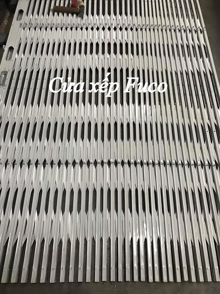 Sản phẩm cửa xếp U Đúc có chất lượng cao