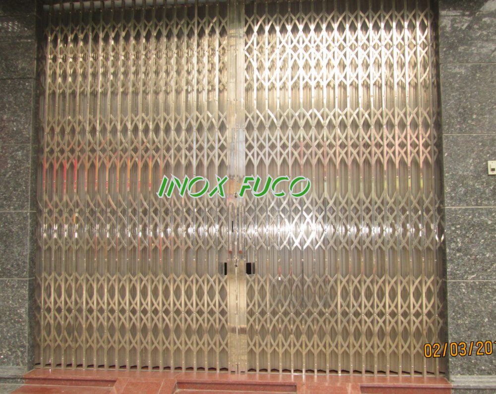 Báo giá cửa xếp inox tại hải phòng, cửa xếp Hải Phòng
