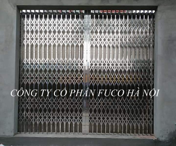 cửa xếp inox