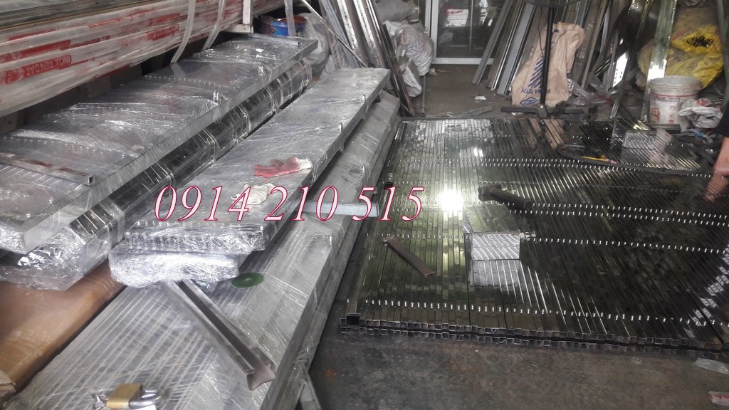 Báo giá cửa xếp INOX 304