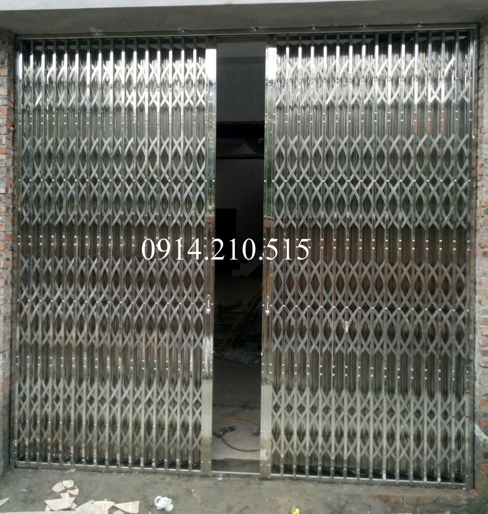Cửa xếp INOX chống trộm
