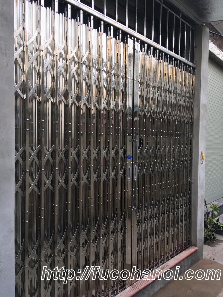 Cửa xếp INOX chống trộm