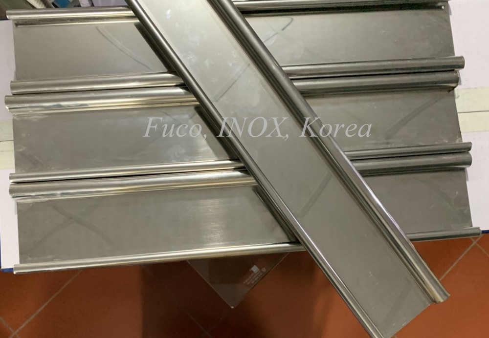cửa cuốn siêu trường INOX Korea dầy 1mm