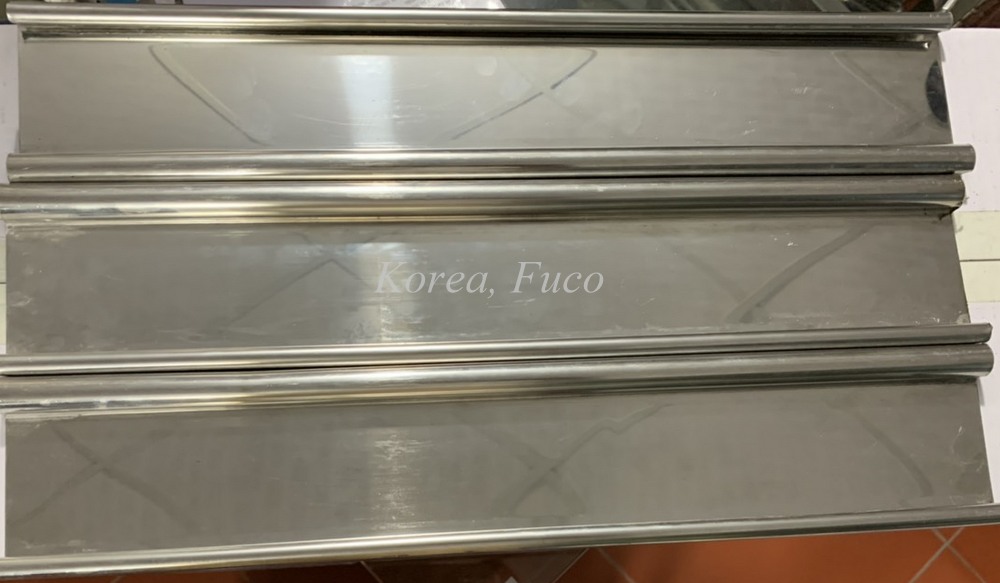 cửa cuốn inox korea, Cửa cuốn siêu trường INOX, Cửa cuốn thép siêu trường