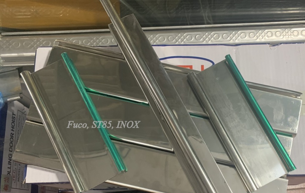 cửa cuốn siêu trường INOX Korea dầy 1mm, Báo giá cửa cuốn Siêu trường tại Hà Nội