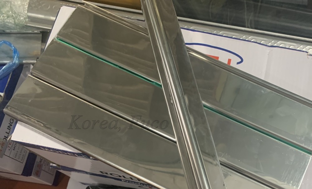 cửa cuốn siêu trường INOX Korea dầy 1mm, Báo giá cửa cuốn Siêu trường tại Hà Nội