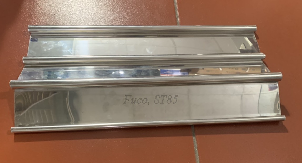 cửa cuốn siêu trường INOX Korea dầy 1mm, Báo giá cửa cuốn Siêu trường tại Hà Nội