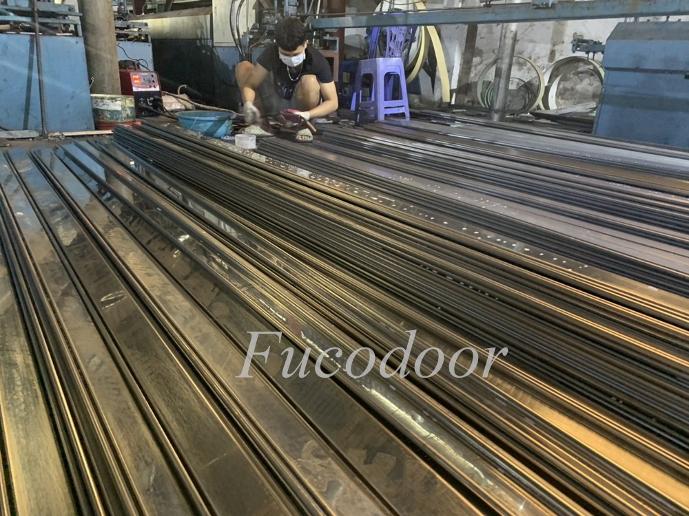 Cửa cuốn INOX 304 bản phẳng, Korea
