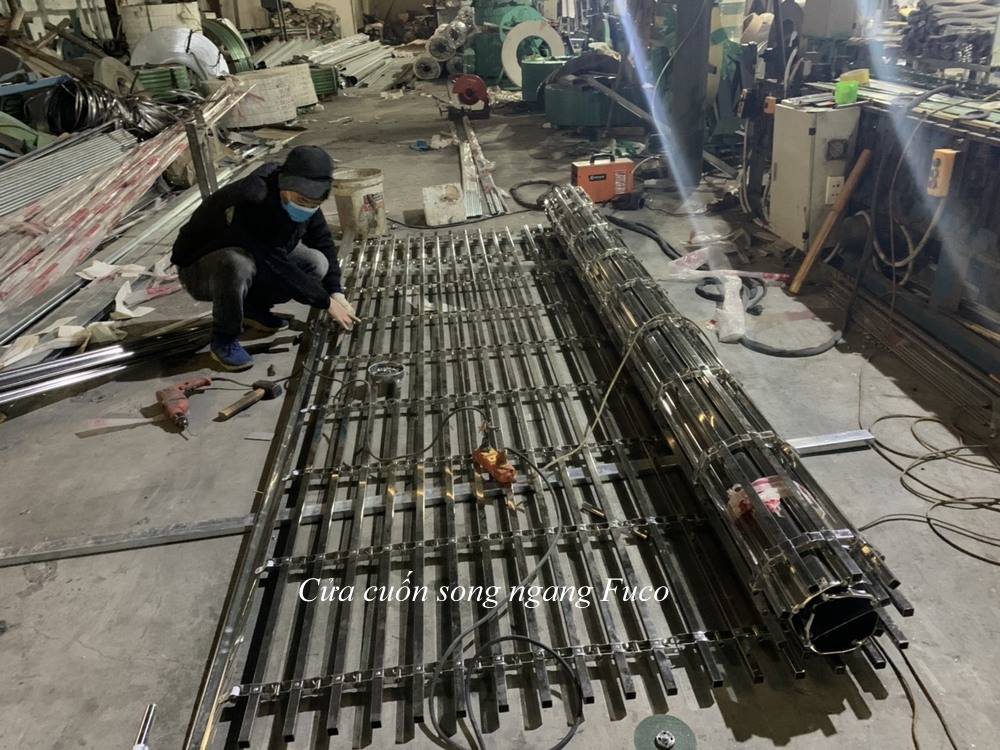 Cửa cuốn khớp thoáng Inox