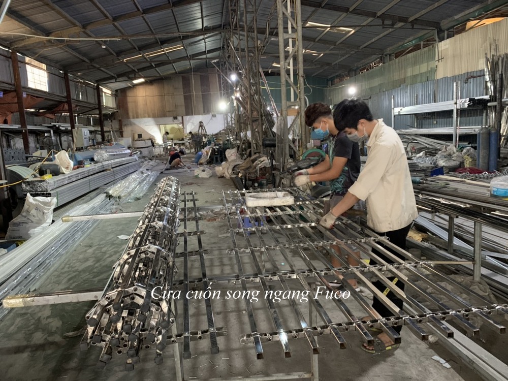 Bảng báo giá cửa cuốn song ngang inox