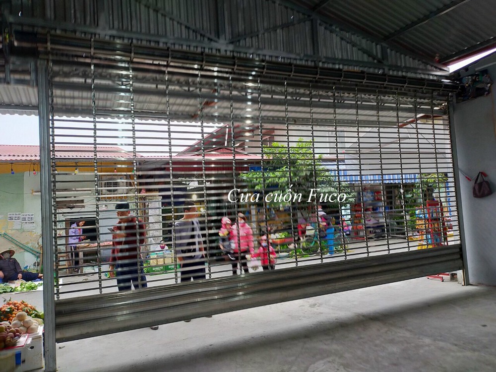 Cửa cuốn khớp thoáng Inox