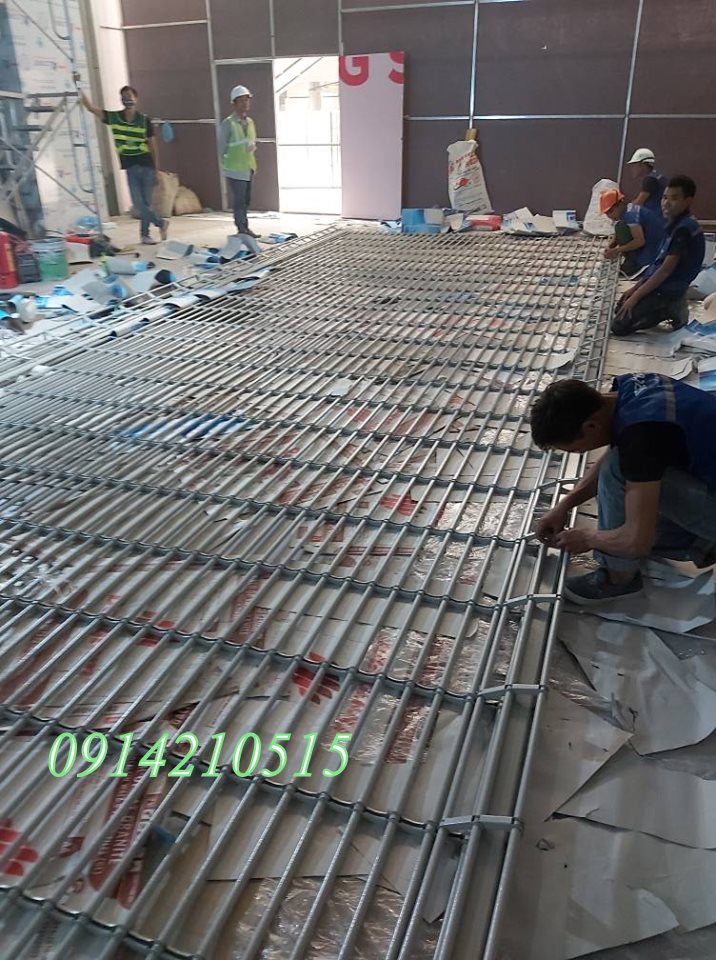 Cửa cuốn song ngang sơn tĩnh điện