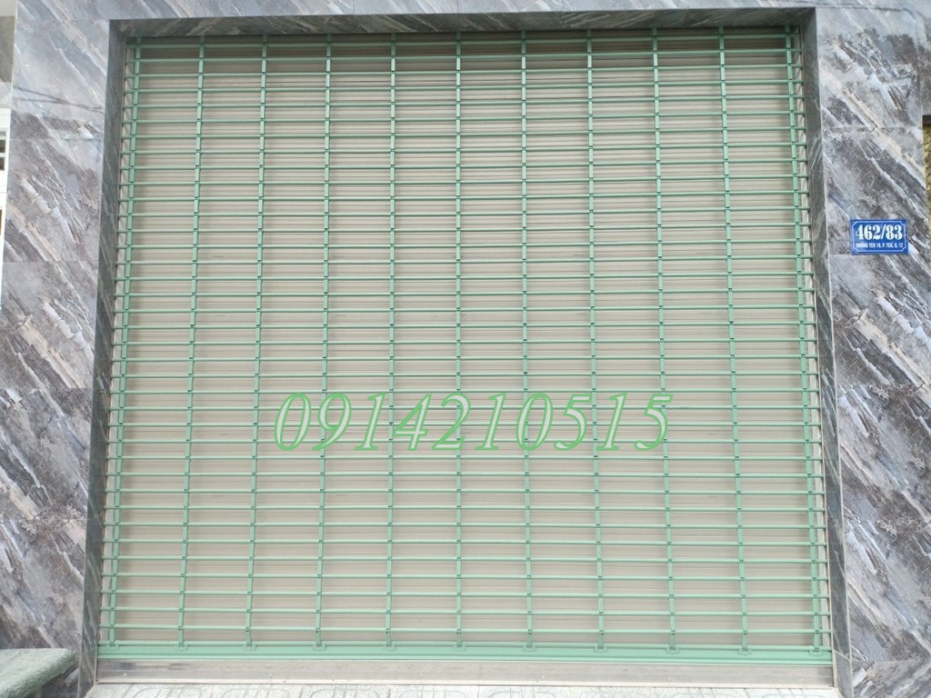 Báo giá cửa cuốn song ngang 