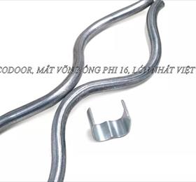 Cửa cuốn mắt võng, mắt lưới sơn tĩnh điện ống phi 15.9mm