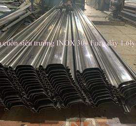 Cửa cuốn siêu trường INOX ST100 và ST85, độ dầy 1.6mm