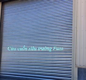 Cửa cuốn Đài Loan INOX ĐL85, dầy 0.6mm