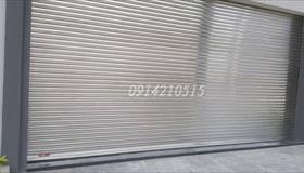 Cửa cuốn siêu trường INOX ST100 và ST85, độ dầy 1.4mm