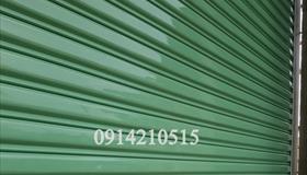 Cửa cuốn siêu trường thép mạ màu ST100, dầy 1mm