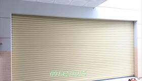 Cửa cuốn siêu trường thép mạ màu ST100, dầy 1.2mm
