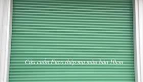 Cửa cuốn siêu trường thép mạ màu ST100, dầy 0.9mm